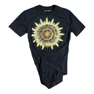 Paco Rabanne Horoscope Short Sleeve Tee Shirt Black